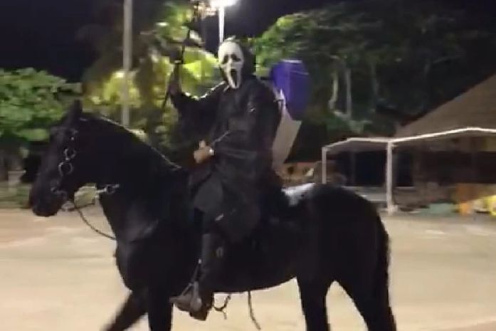 Imagem foi divulgada nas redes sociais nesta quarta-feira (1º de abril).