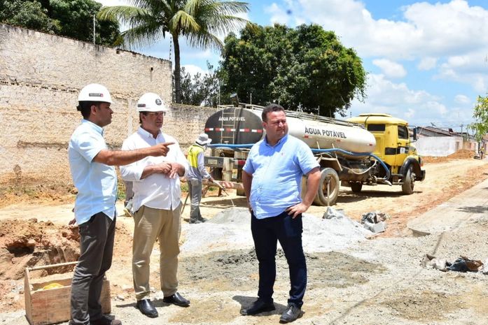 Prefeitura de Arapiraca avança nas obras de pavimentação nos bairros São Luiz e Boa Vista