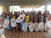 Secretaria de Assistência Social de Porto Calvo entrega enxoval e cestas básicas para mulheres grávidas