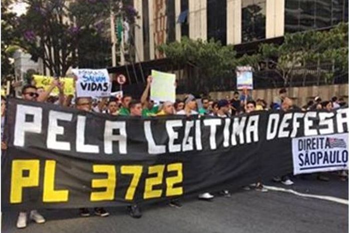 Por qual razão a grande mídia ignorou a manifestação pela derrubada do Estatuto do Desarmamento?