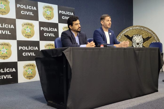 Delegado Thales Araújo, responsável pela Divisão de Inteligência da Polícia Civil de Alagoas