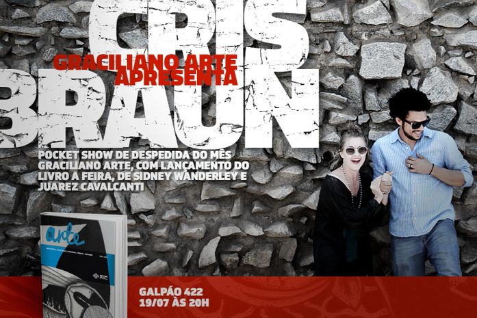 Imprensa Oficial Graciliano Ramos promove pocket show gratuito da cantora e compositora Cris Braun