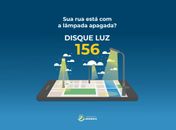 Solicitações para reparos na iluminação pública de Arapiraca devem ser direcionados para o Disque Luz 156