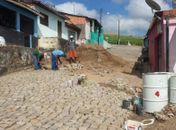 Prefeitura de Atalaia  realiza recuperação de calçamento no bairro Alto do Cruzeiro 