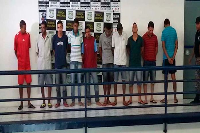 Presos foram apresentados no Complexo de Delegacias