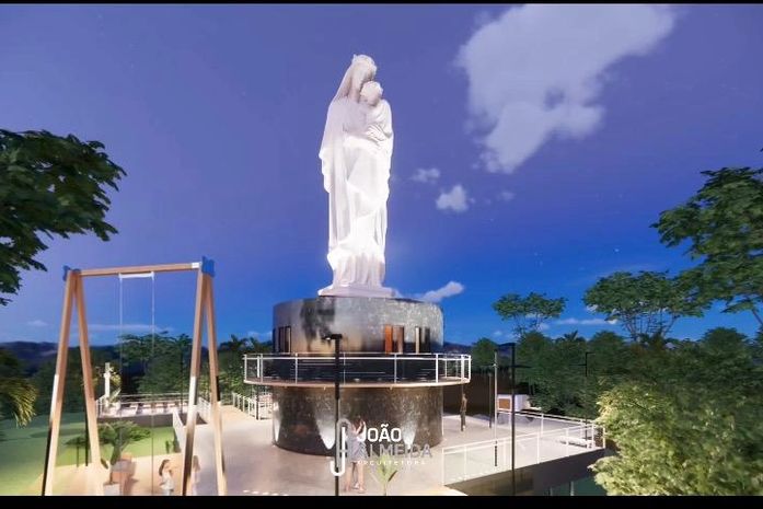 Prefeito de Mata Grande assina ordem para construção de gigantesca escultura de Nossa Senhora da Conceição para fomentar turismo religioso