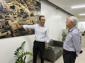 Uncisal recebe visita do médico Carlito Cedrim, ícone da saúde em Alagoas

