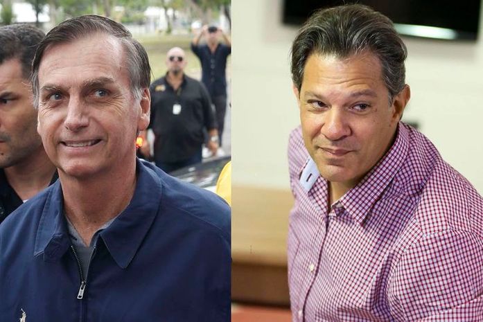 Bolsonaro e Haddad