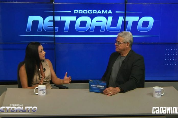 Programa Neto Auto entrevista a nutricionista Aline Inácio