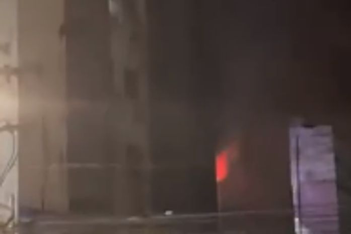 Incêndio em hotel no bairro da Pajuçara, em Maceió