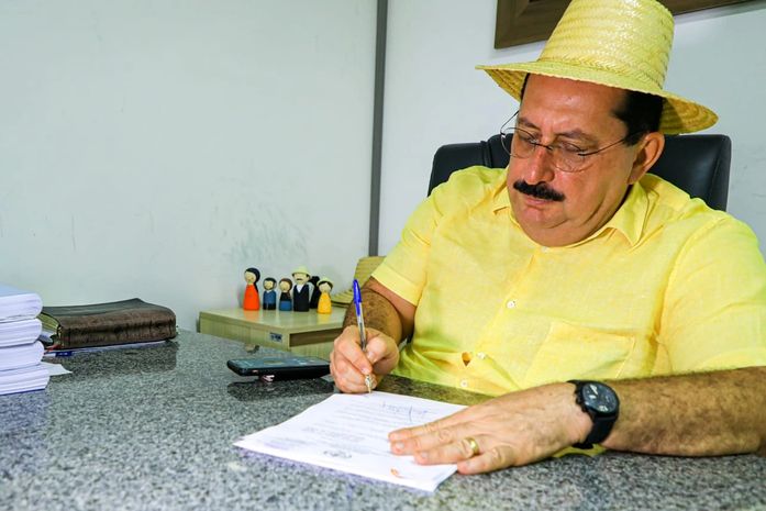 O prefeito de Rio Largo, Gilberto Gonçalves