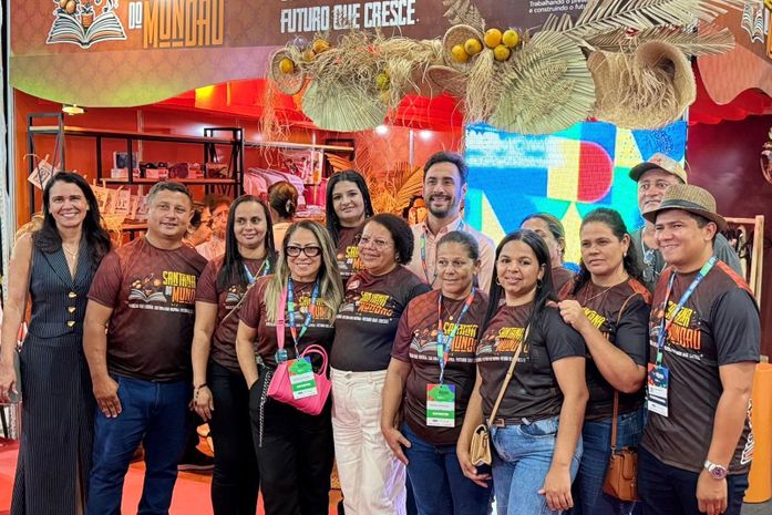 Feira dos Municípios Alagoanos: prefeito de Santana do Mundaú participa da abertura e reforça a valorização aos artesãos e artistas da terra