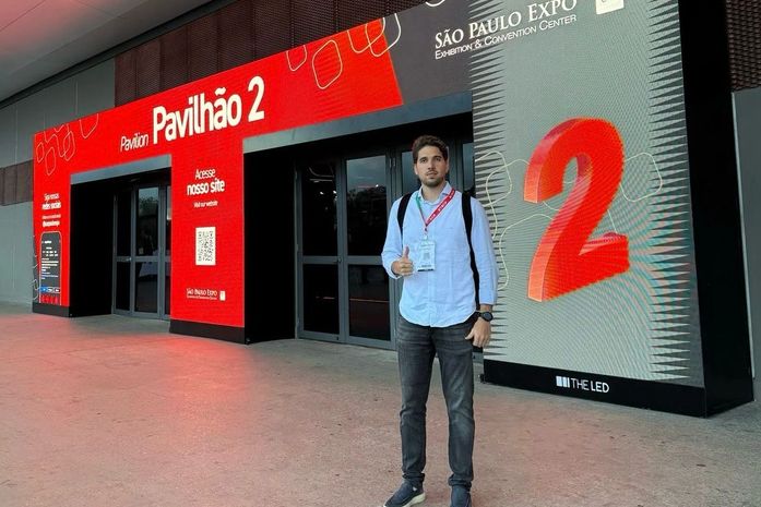 Max Ferreira representa Limoeiro de Anadia no maior evento de construção civil do país