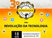Terceira edição do Boteco do Empreendedor abordará a Revolução da Tecnologia