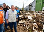 Alckmin anuncia R$ 741 milhões para cidades do RS afetadas por ciclone