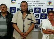 Operação policial resulta em três prisões 