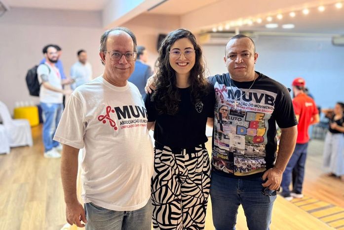 Teca Nelma acompanha apresentação de estudo inédito sobre colapso da mineração em Maceió