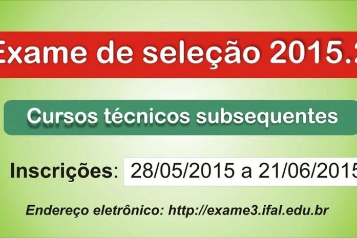Período de inscrição vai até 21 de junho