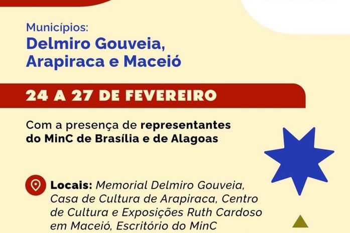 Referência no Sertão: Delmiro Gouveia sedia encontro do Ministério da Cultura para debater políticas públicas