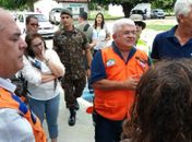 Defesa Civil participou do simulado de evacuação