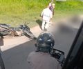 Dois policiais militares ficam feridos após acidente de moto em Rio Largo