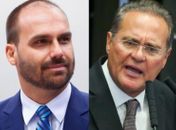 Eduardo Bolsonaro diz que pensa em "contra-ataque" a relatório da CPI e acusa Renan de abuso de autoridade