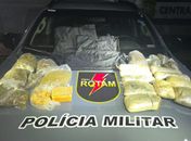 Ação da PM apreende mais de 5 kg de drogas, em Maceió