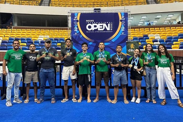 Atletas palmarinos são destaque em competição internacional de Jiu-Jitsu
