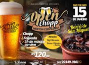Evento "Open Chopp da Weston Cervejaria" proporciona degustação de cerveja artesanal na Barra de São Miguel