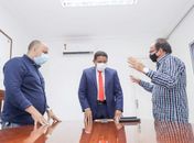 Júlio Cezar se reúne com presidente da Apepi  e se coloca à disposição das igrejas evangélicas