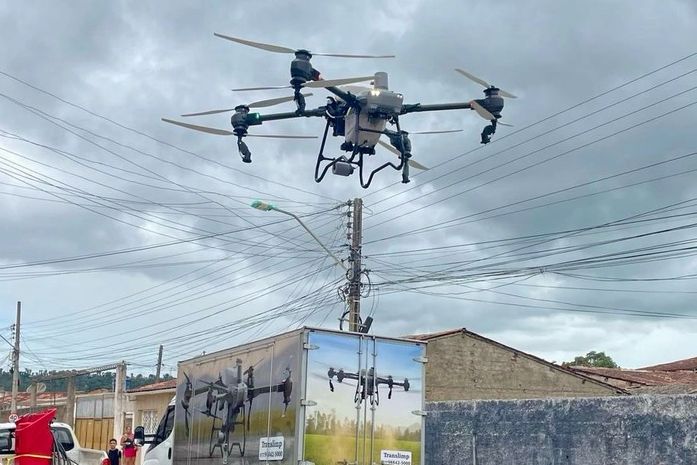 São Miguel dos Campos inova no combate à dengue com uso de drone