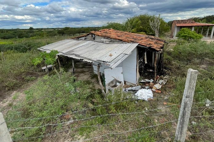Homem ateia fogo em botijão de gás e morre carbonizado no Sertão de Alagoas 