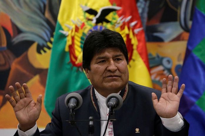 Líder boliviano renunciou ao cargo em meio à forte crise no país