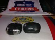 Droga apreendida pela PRF em Messias 