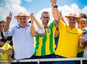 Leonardo Dias percorre municípios de Alagoas ao lado de Alfredo Gaspar, neste sábado (19)