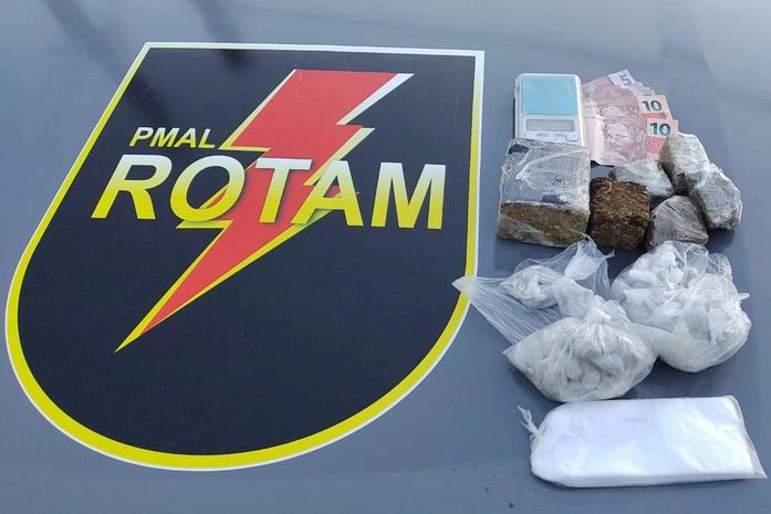 PM registra sequência de prisões e apreensões em Maceió