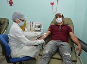 Para doar sangue, voluntário deve ter entre 16 e 69 anos de idade 