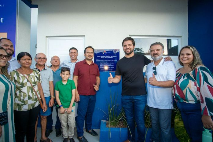 Prefeito Lucas Santos inaugura escola, UBS e ‘Beco da Alegria’ em Traipu