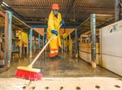 Semtabes intensifica trabalhos de higienização, já realizado diariamente dentro do equipamento público