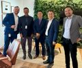 Marlan Ferreira visita sede da Samsung em SP e busca inovação tecnológica para a educação de Limoeiro de Anadia