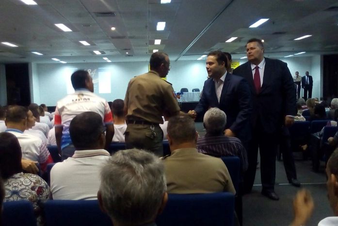 Governador participou de aula inaugural de Praças da PM