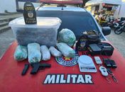 Em abordagens distintas, PM apreende quase 20kg de drogas em Alagoas 