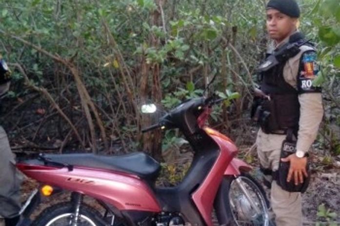 PM descobre desmanche de moto em Coqueiro Seco