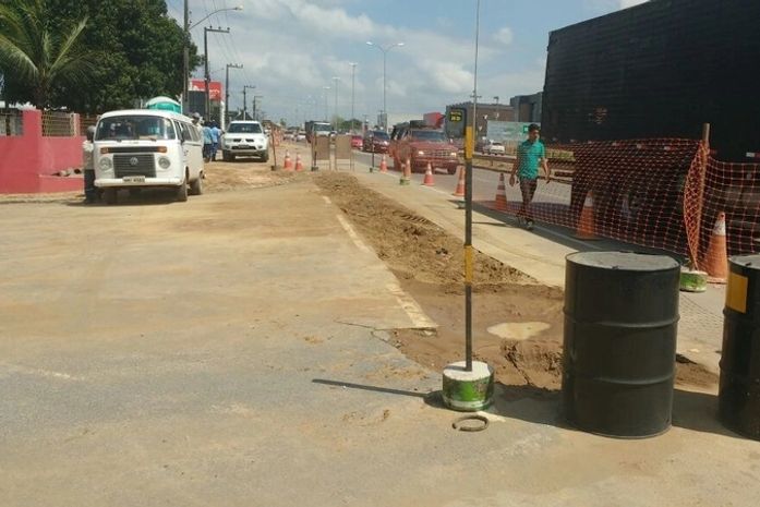 Obras do gasoduto estão destruindo rede de abastecimento de água em Arapiraca