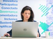 Íria Almeida. secretária municipal do Gabinete de Governança