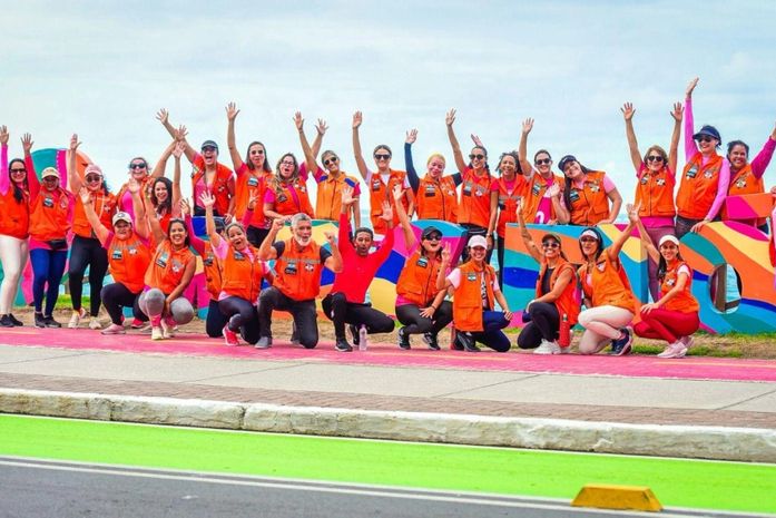 Servidoras da Defesa Civil de Maceió celebram Dia da Mulher com caminhada