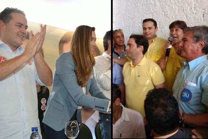 Renan Filho e Fernando Collor lançaram candidaturas