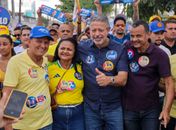 Povo de Matriz do Camaragibe participa de grande caminhada e mostra que seu voto para o Senado é de Arthur Lira