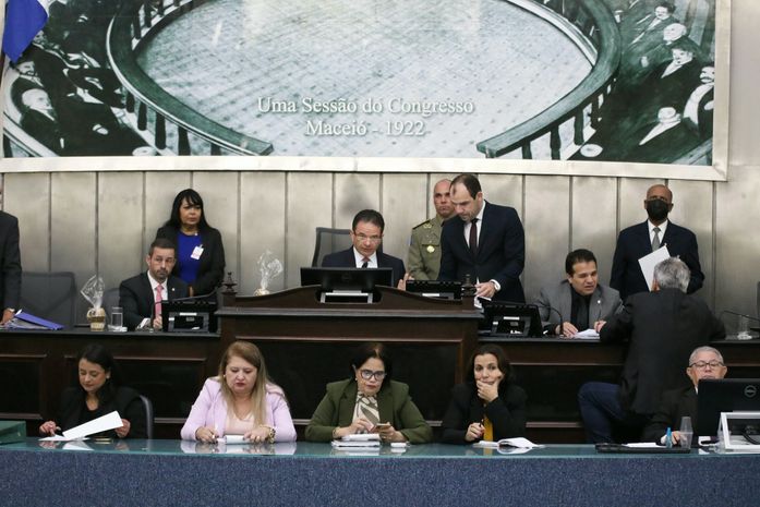 Sessão solene: eleita por unanimidade, Mesa Diretora da Assembleia Legislativa de Alagoas será empossada neste sábado