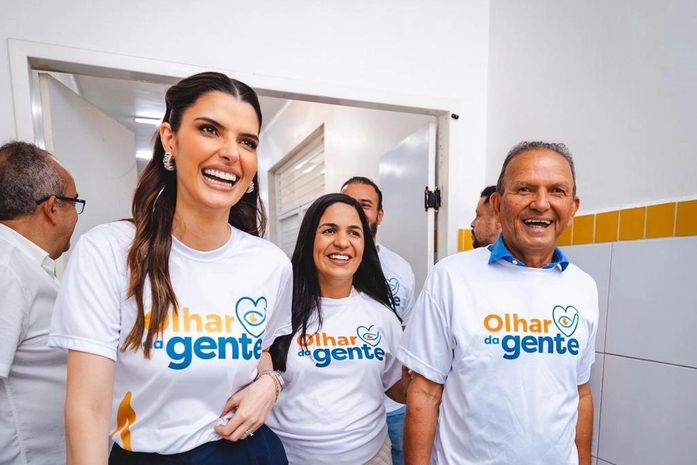 Marina Candia e Cícero Cavalcante fazem aliança em programas de saúde da gestão JHC